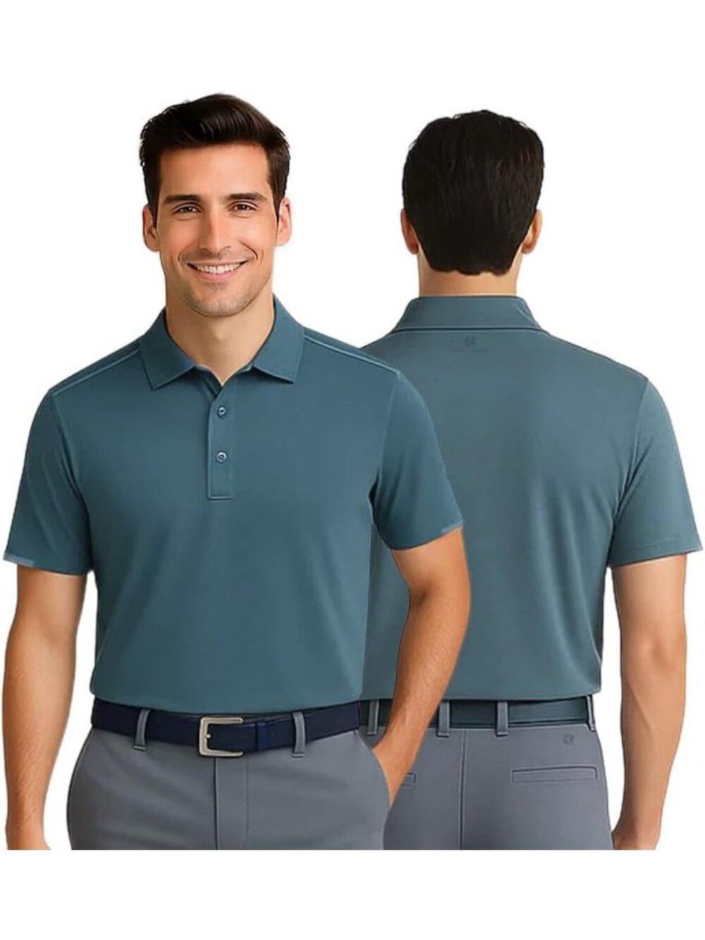 Men's Ace Golf Polo Shirt - Lightweight, Breathable, Stylish Activewear Top